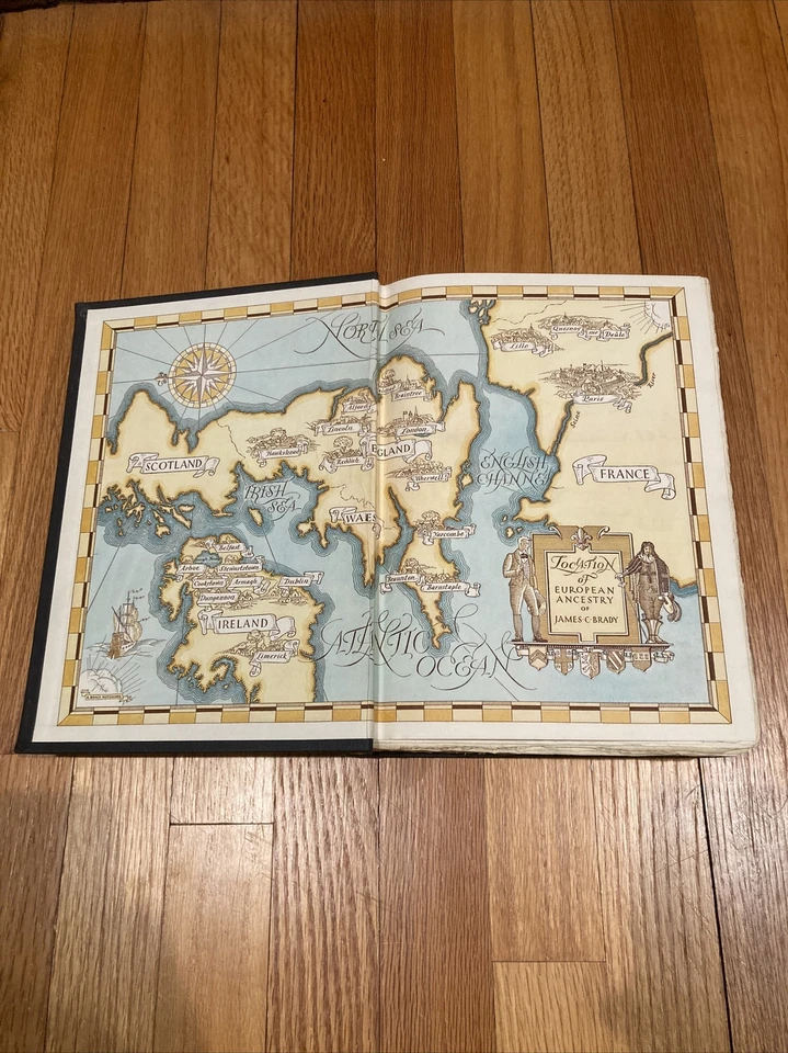 James Cox Brady and His Ancestry ~ L. De Forest • SIGNED (Brady) Limited Edition - Image 3 of 4