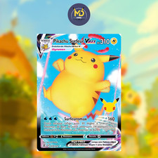 Carte Pokémon Française - Pikachu Surfeur VMAX 009/025 - Célébrations
