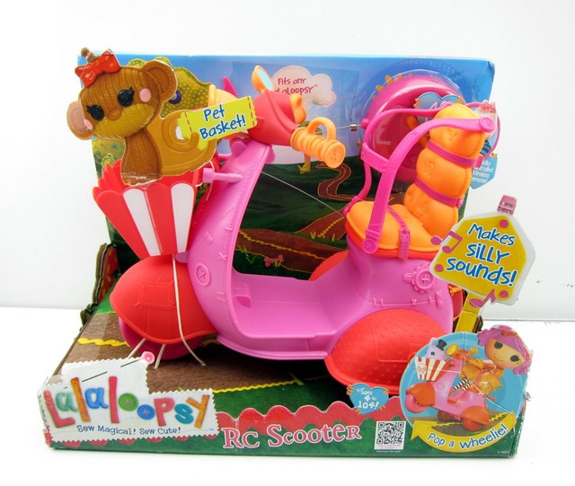 NEW Lalaloopsy RC Car Silly Sounds Scooter For Full Sized Dolls Pink