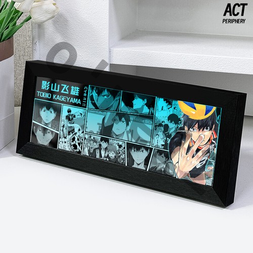 Haikyuu!! Decorate Anime Laser Picture Frame Rahmen Cospaly Cartoon Fine Gift - Picture 9 of 20