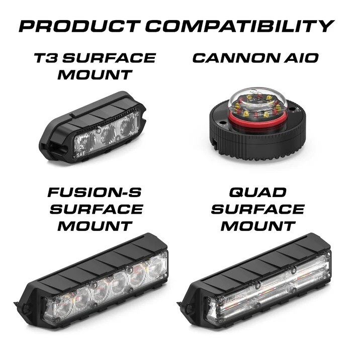 Sync Multiple Flashers Emergency Vehicle Lighting Feniex H-2220 4 ...