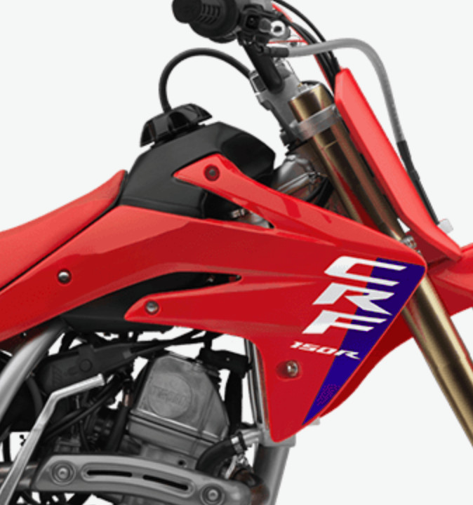 Kit déco 150 CRF Honda autocollant de protection en vinyle épais pour carénage de moto cross 2026