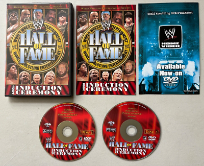 WWE 2004 Hall of Fame Induction Ceremony 2 Disc DVD Set Used