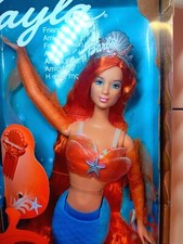 2002 NRFB Kayla Mermaid Fantasy Barbie Sirène Meerjungfrau Sirena Sereia Mattel
