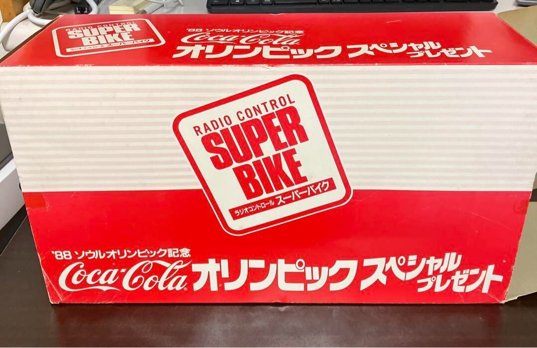 Coca-Cola 1988 Seoul Olympics RC Motorcycle - Limited