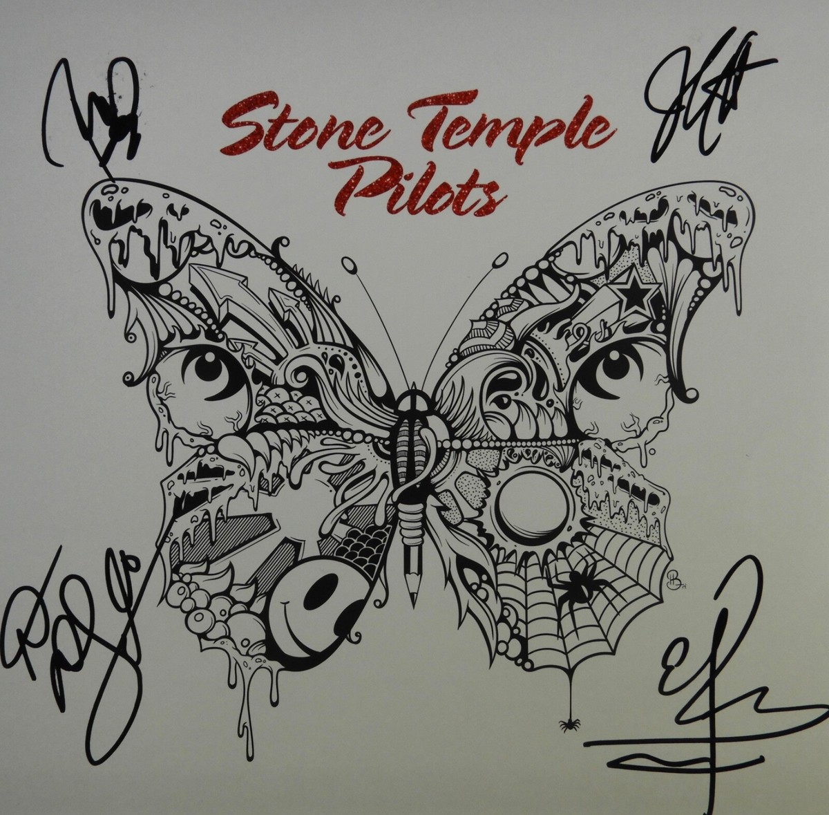 Stone Temple Pilots JSA Signed Autograph Album Record Vinyl Fully
