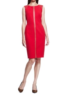 marks and spencer red dress autograph