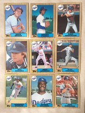 1987 Topps Los Angeles Dodgers Complete Team Set!  Fernando Valenzuela ++