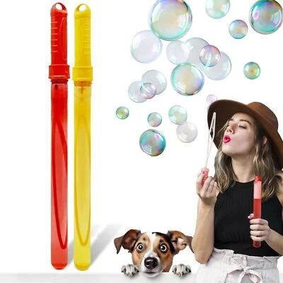 PETOPEDIA Peanut Butter & Beef Scent Flavour Blowing Bubbles Tube Stick Pets Dog Puppy Toy