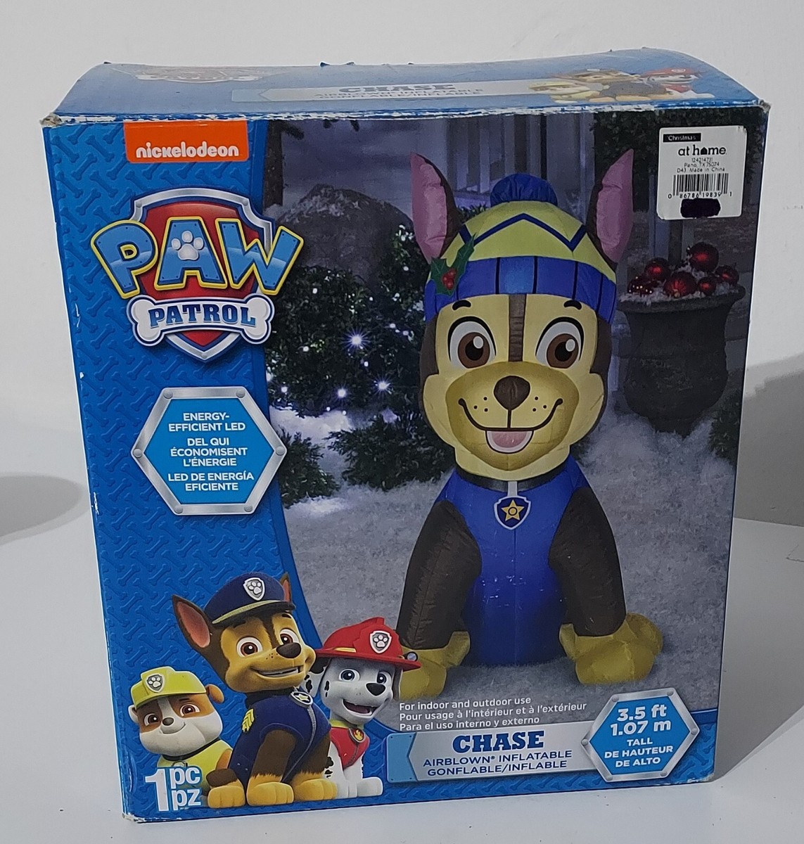 Chase Paw Patrol Jack In The Box CandyRific Paw Patrol Fan 12ct