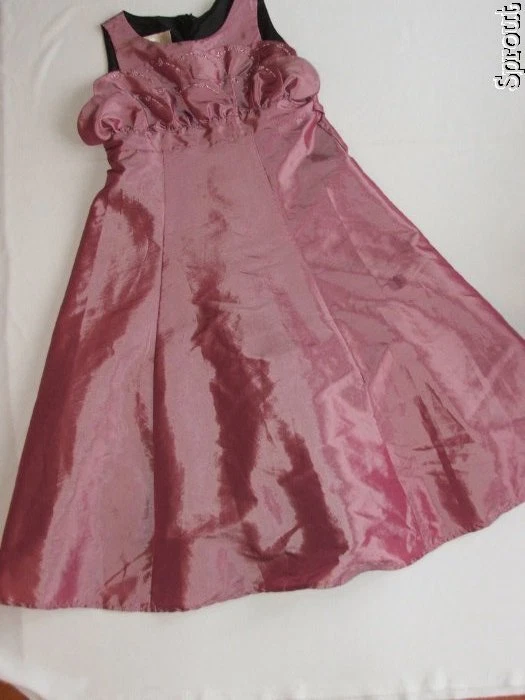 ISOBELLA & CHLOE y vestido 8 tafetán usado en excelente estado precioso  Foto 3 de 4