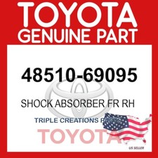 4851069095 Genuine Toyota Absorber Assy Shock Front RH Or LH 48510-69095 OEM