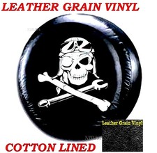 Lined Vinyl Spare Wheel Tire Cover 27 For Honda Crv Mechanical Pirate Skull