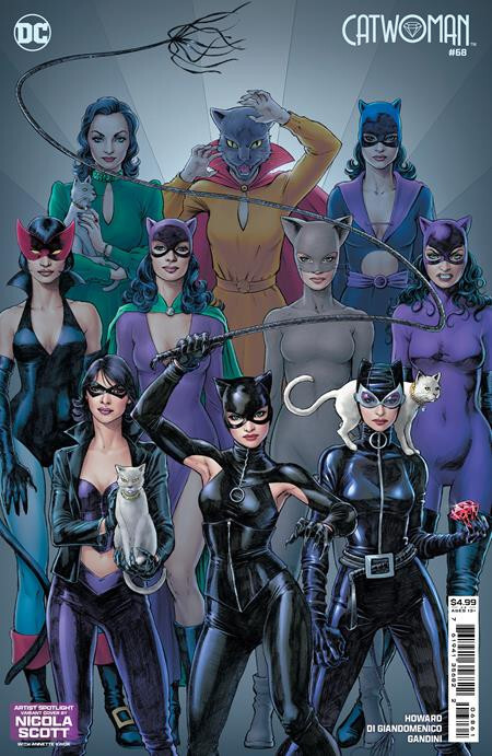 CATWOMAN #68 (NICOLA SCOTT VARIANT)(2024) COMIC BOOK ~ DC COMICS