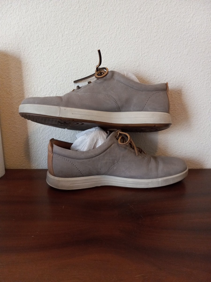 Ecco Grey Leather Oxford/Boat Shoe | eBay display picture 2