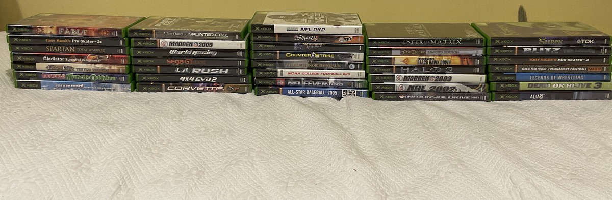 XBOX Original Games Lot - 36 Games *Read Description For More