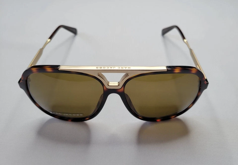 MARC JACOBS MJ618/S 147/EC ЗОЛОТОЙ ГАВАНА АВИАТОР СОЛНЦЕЗАЩИТНЫЕ ОЧКИ СДЕЛАНО В ИТАЛИИ - Изображение 4 из 4