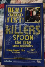 Tueurs, cuillère, The Fray, Mike Doughty dédicacé