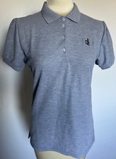 NEW CAROLINA HERRERA short sleeve polo T-shirt Gray sizes L XL WRONG size smalle