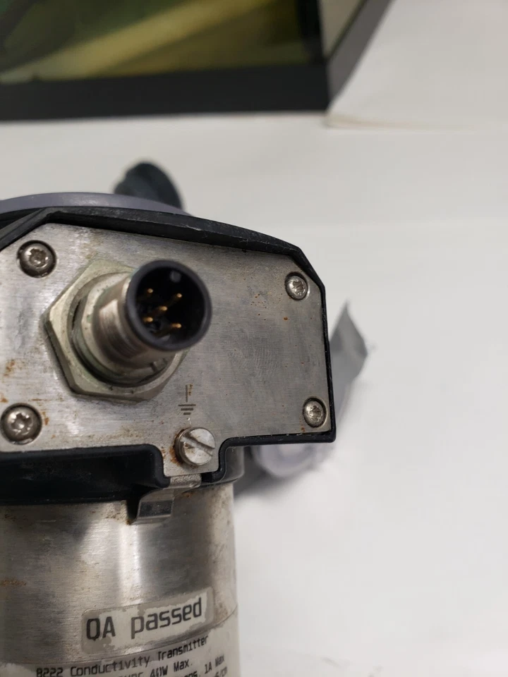 Lote: 2 transmissores de condutividade Burkert 8222 C1.0 14-36VDC 4-20 mA 5-10000 μS/cm - Imagem 3 de 4