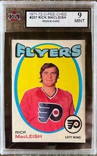 1971-72 O-PEE-CHEE #207 RICK MACLEISH KSA 9 ROOKIE-MINT-71/72 OPC RC Hockey