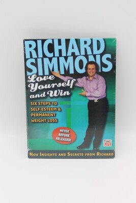 Richard Simmons Love Yourself and Win DVD 2007 Time Life New Fitness Self Esteem