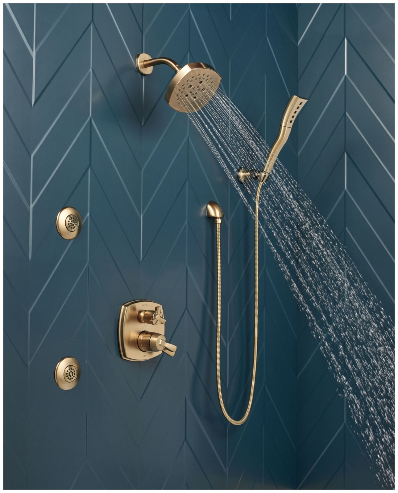 Delta 50560 Hand Shower Wall Supply Elbow Bronze 696731792354 eBay