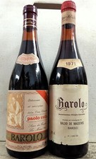 1 Bt. Barolo Paolo Colla 1971 - annata eccezionale, rarità molto ricercata !!!