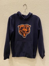 Outerstuff Chicago Bears Sweatshirt Hoodie Blue Youth Size Large 14-16 Years GUC
