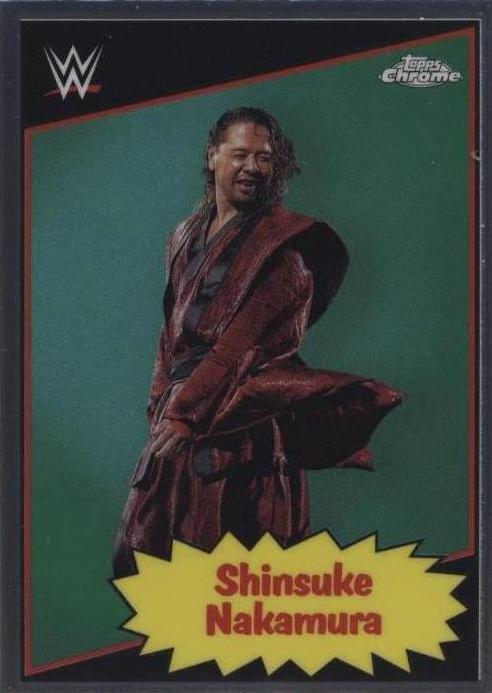 2025 Topps Chrome WWE - 1985 Topps Current Shinsuke Nakamura #85TC-SN ...