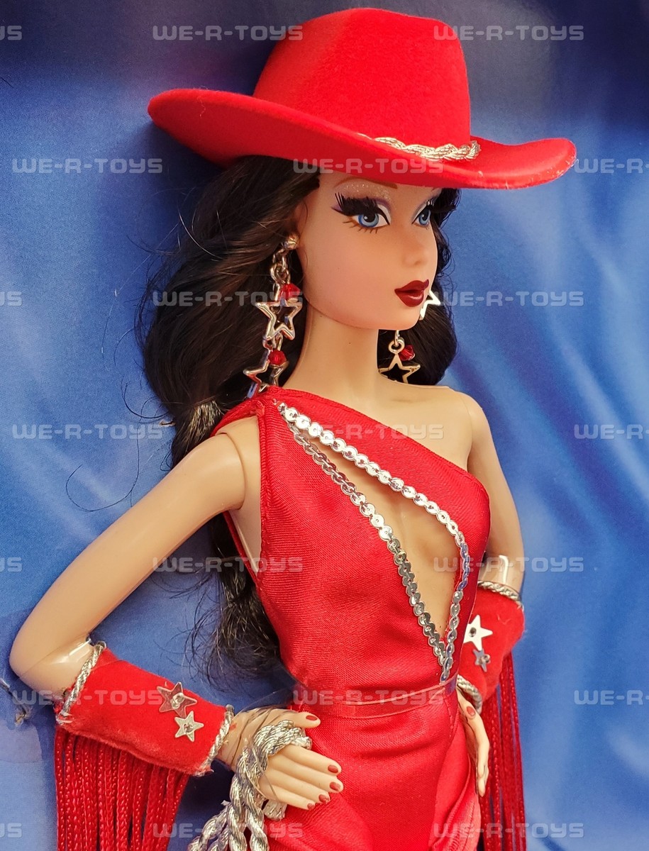 その他 DALLAS DARLIN Barbie Doll Dallas Darlin Barbie 2007 Convention Brunette LE Platinum