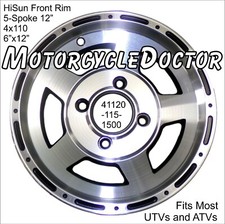 Front Rimwheel5 Spoke1212x64x110utv800700500400hisunmassimotscmsu Front Rimwheel5 Spoke1212x64x110utv800700500400hisunmassimotscmsu