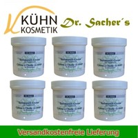 Dr. Sachers Teebaum ÖL Creme 6 X 250Ml Mit Sanddorn ÖL Haut Pflege Creme Salbe