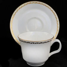 REGAL Minton Cup & Saucer 2.75" tall NEW NEVER USED Bone China made in England 