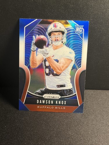 2019 Panini Prizm - Rookies Red White & Blue Prizm #373 Dawson Knox (RC)