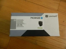 GENUINE Lexmark HI-CAP Cyan Toner Cartridge 71C0H20 CS730 CX730 FACTORY SEALED