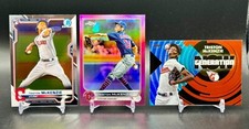 2021-22 Topps Chrome TRISTON McKENZIE Lot RC Rookie Pink Generation Now Blue