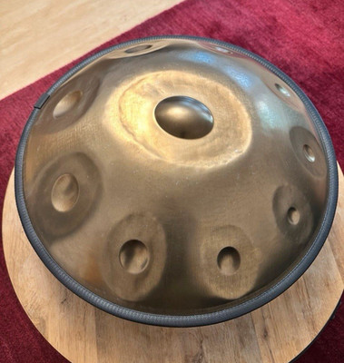 Handpan inkl. Tragetasche in Grau