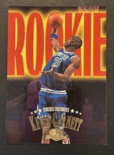 1995-96 Skybox Premium #233 Kevin Garnett RC Rookie Card Timberwolves. rookie card picture