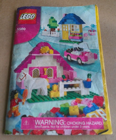 Lego Friends House Set #5560 without Pink Bucket  (100% complete)