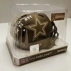 Demarcus Ware Signed Autographed Cowboys Salute Service Mini Helmet Beckett BAS