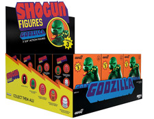 Super7 Toho Shogun Godzilla Blind Box Flat - 12 Pack 3.75" Toho Godzilla -Sealed