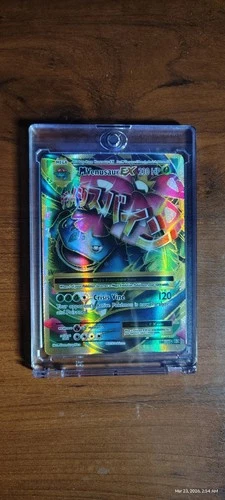 M Venusaur EX Full Art Holo Card Evolutions Mega Series 100/108