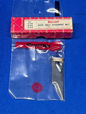 Acute Angle Attachment NEW Starrett 359G                     R-291