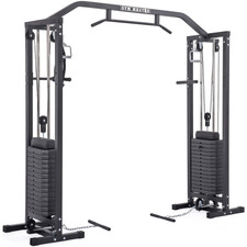 GYM MASTER 180Kg Cable Crossover Machine Equipment Pull up Multi Station Cage