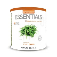 Emergency Essentials #10 can freeze dried foods - green beans