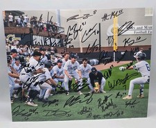 Georgia Tech Yellow Jackets Team Signed 11x14 Baseball Photo UG COA 