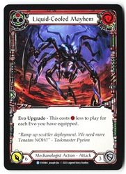 Flesh and Blood Liquid-Cooled Mayhem (Red) - Bright Lights