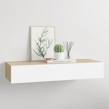 Wall-Mounted Drawer Shelf Home Floating Cabinet Hanging Wall Shelf MDF vidaXL
