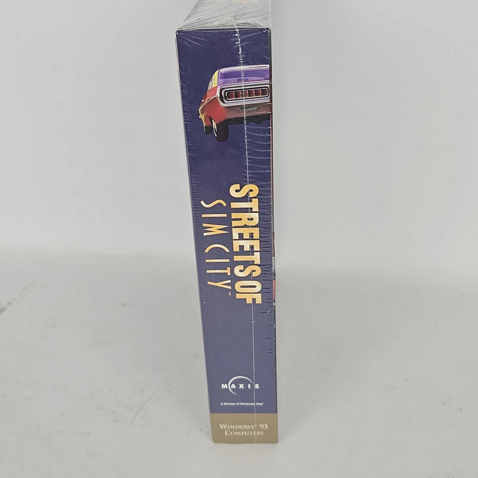 Maxis 1997/98 - Streets of Sim City - Big Box - PC CD-ROM - New - Sealed - Image 4 of 4